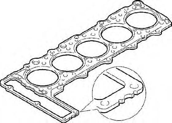 Прокладка, головка циліндра