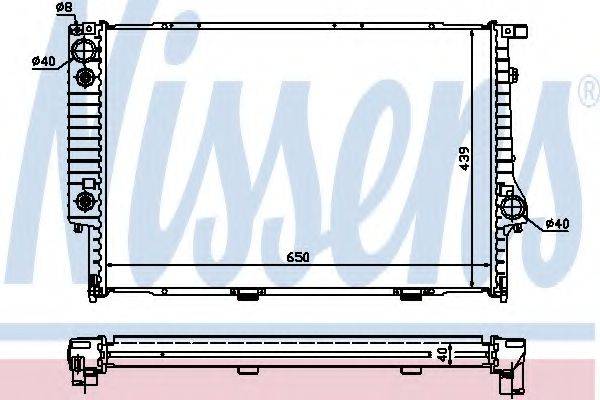 Радіатор, охолодження двигуна