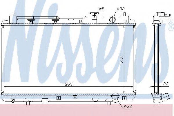 Радіатор, охолодження двигуна