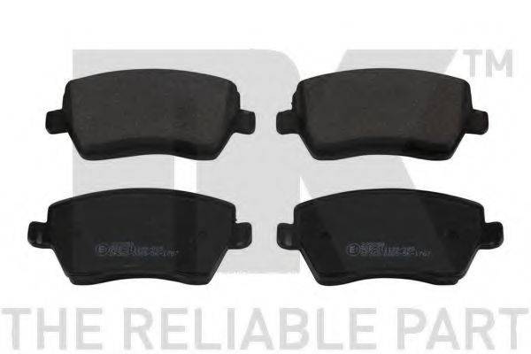 Комплект гальмівних колодок, дискове гальмо