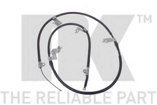 Трос, стоянкова гальмівна система