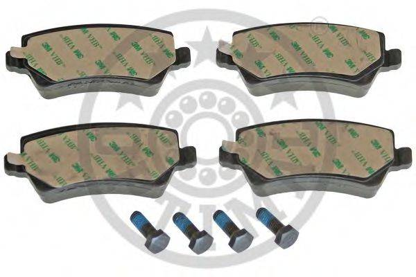 Комплект гальмівних колодок, дискове гальмо