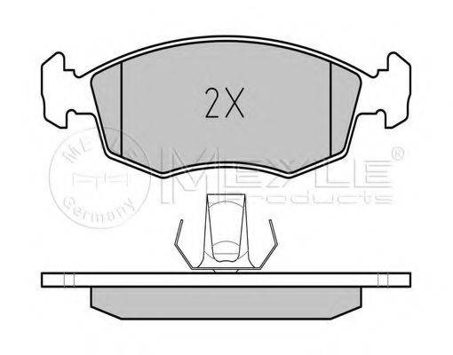 Комплект гальмівних колодок, дискове гальмо
