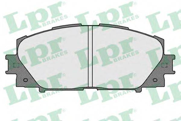 Комплект гальмівних колодок, дискове гальмо
