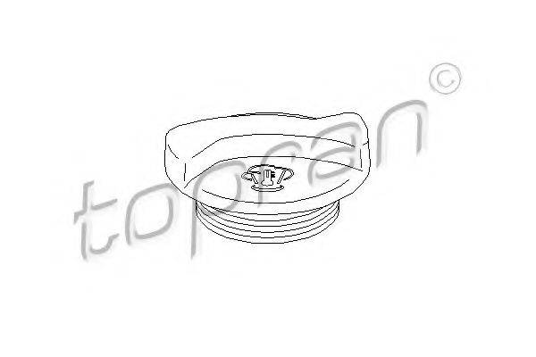 Кришка, резервуар охолодної рідини