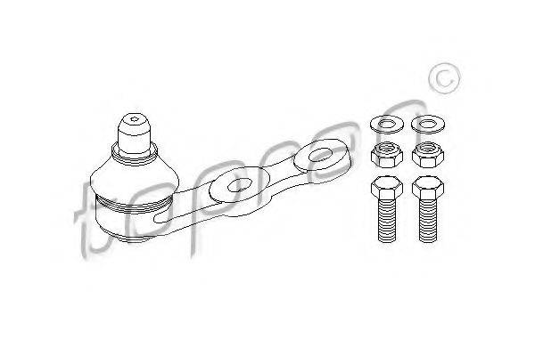 Несучий / напрямний шарнір