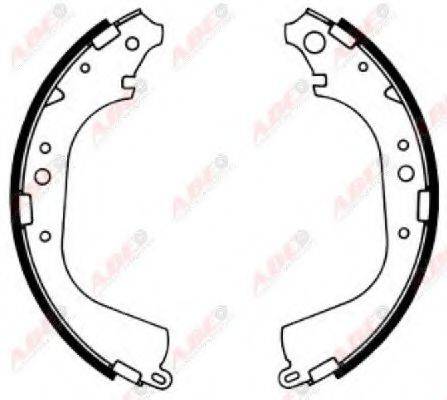 Комплект гальмівних колодок