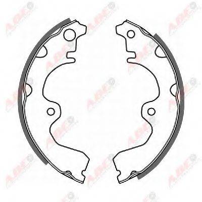 Комплект гальмівних колодок