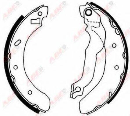 Комплект гальмівних колодок