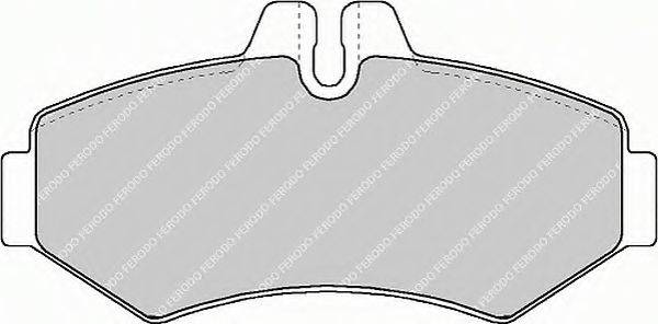 Комплект гальмівних колодок, дискове гальмо
