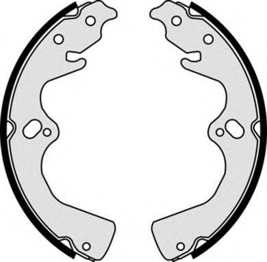 Комплект гальмівних колодок