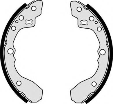 Комплект гальмівних колодок