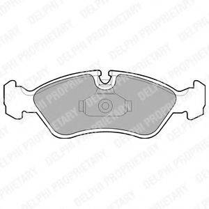 Комплект гальмівних колодок, дискове гальмо