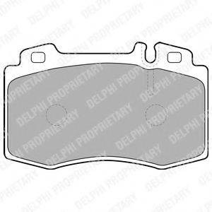 Комплект гальмівних колодок, дискове гальмо