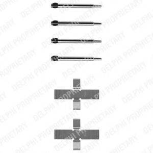 Комплектуючі, колодки дискового гальма