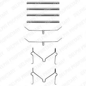 Комплектуючі, колодки дискового гальма