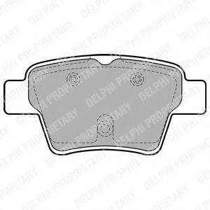 Комплект гальмівних колодок, дискове гальмо