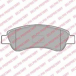 Комплект гальмівних колодок, дискове гальмо