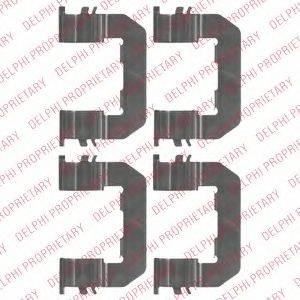 Комплектуючі, колодки дискового гальма